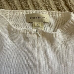Susan Bristol White Women's Sweater XL